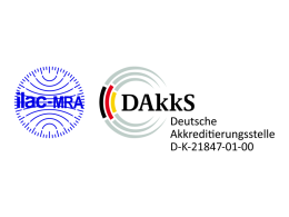 DAkkS logo with lab number